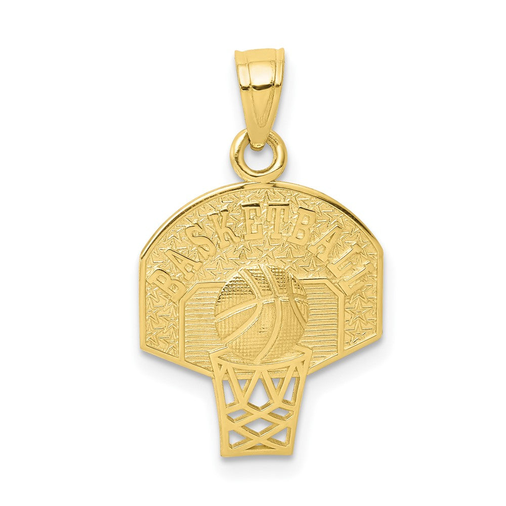 10k Basketball Charm