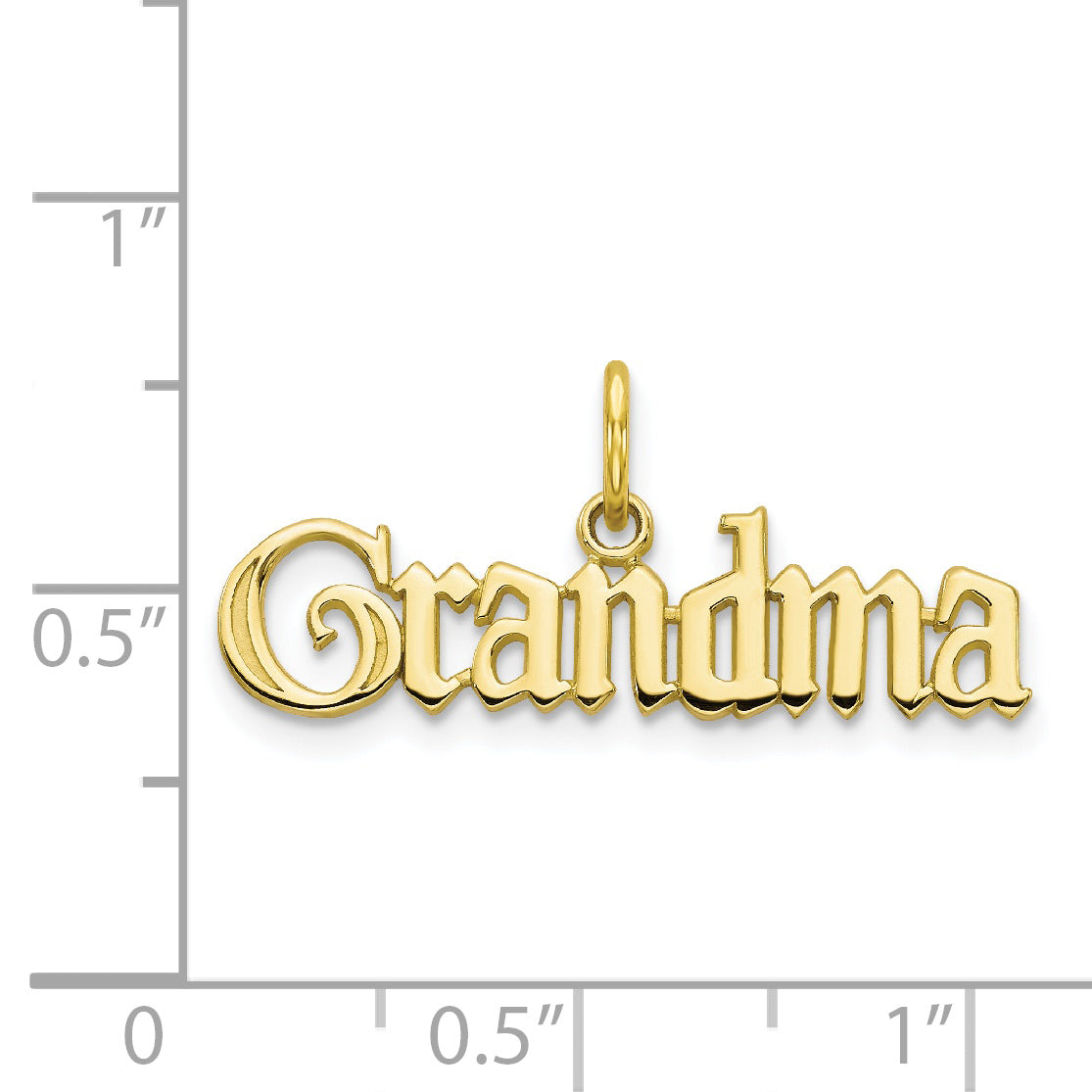 10K GRANDMA Charm