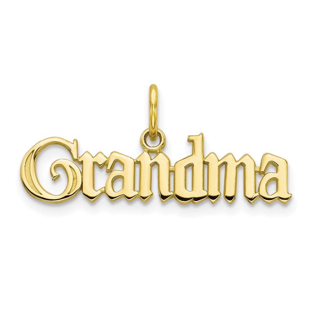 10K GRANDMA Charm