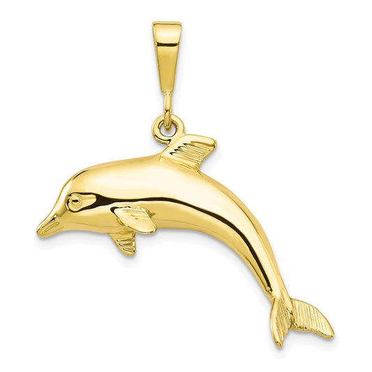 10k Dolphin Charm