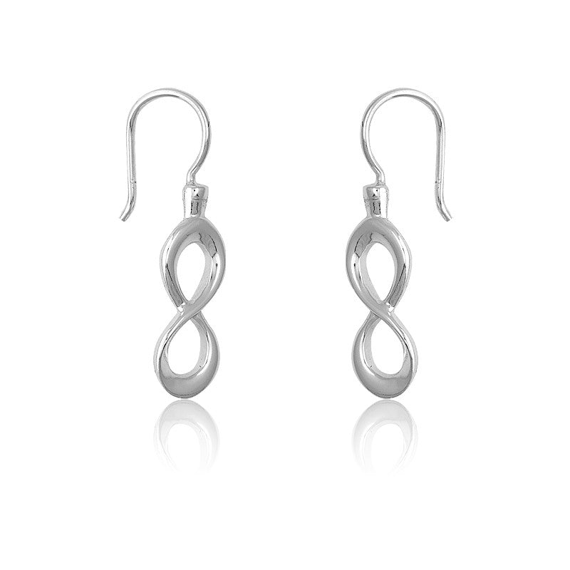 Sterling Silver Infinity Earring