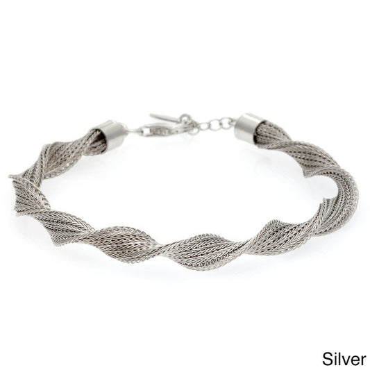 Sterling Silver Twisted Bracelet