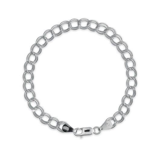 Sterling Silver 5.5MM Charm Bracelet
