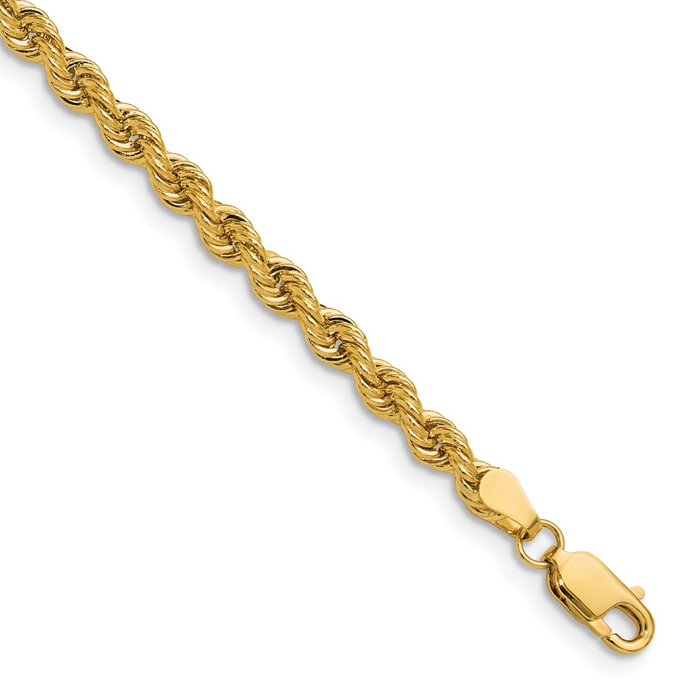 14k 3.8mm Regular Rope Chain - Image 1
