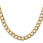 10K 9mm Semi-Solid Curb Chain - Image 2