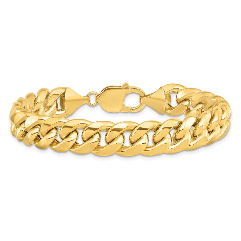 10k 11mm Semi-Solid Miami Cuban Chain - Image 2