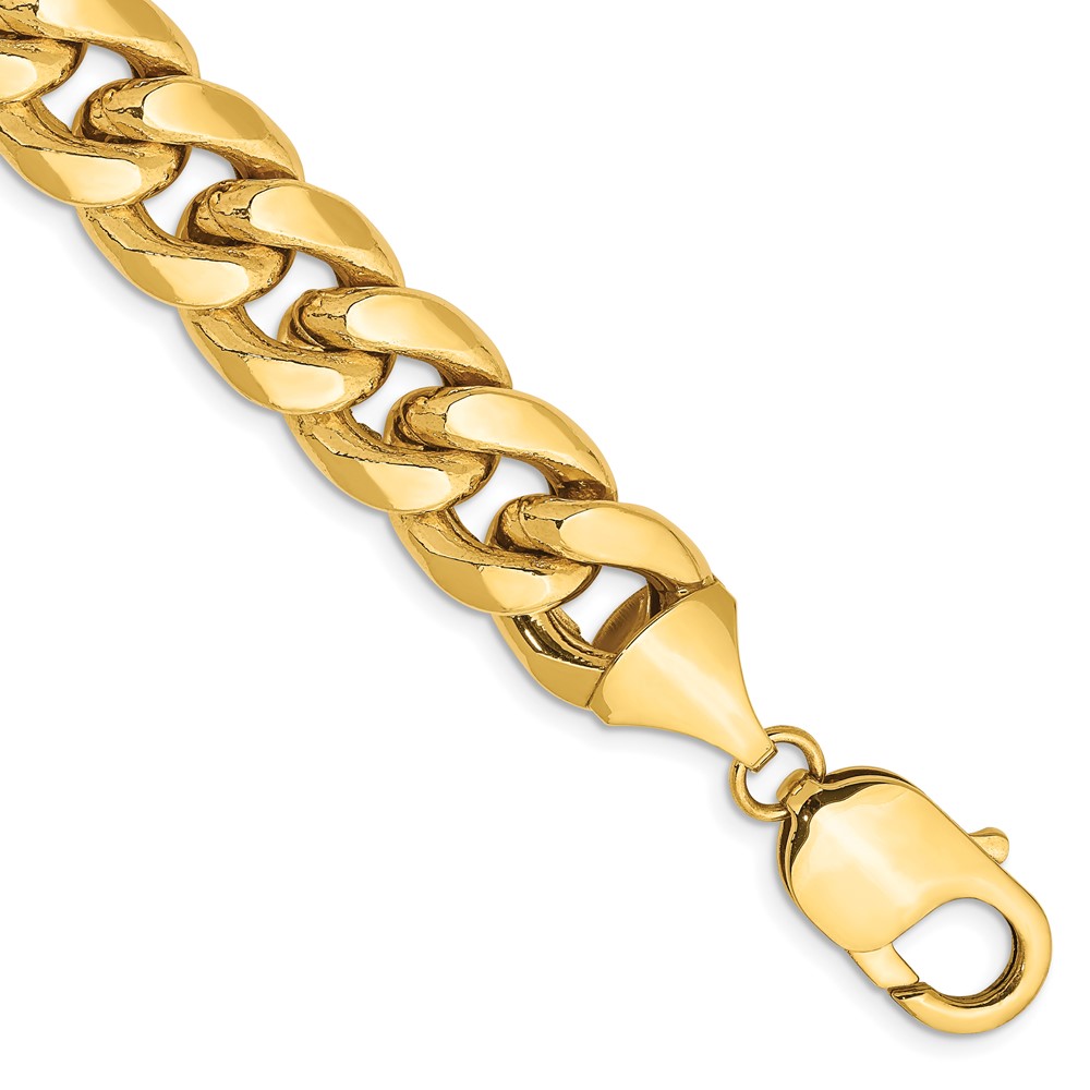 10k 11mm Semi-Solid Miami Cuban Chain - Image 1