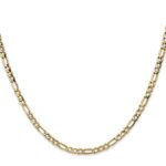 10k 3.5mm Semi-Solid Figaro Chain - Image 2