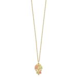 10k Tri-color Black Hills Gold Necklace - Image 2
