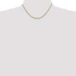 10K 2mm Byzantine Chain - Image 4