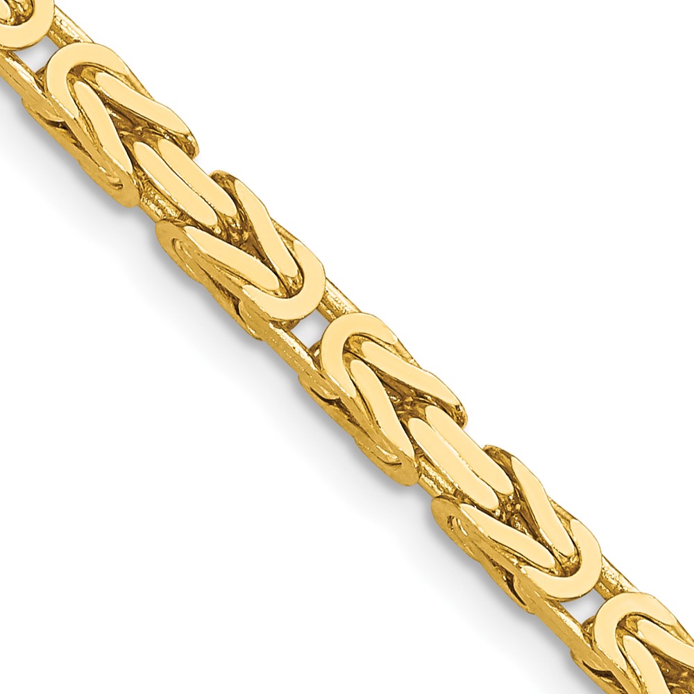 10K 3.25mm Byzantine Chain - Image 1