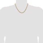 10K 4.3mm Solid Miami Cuban Chain - Image 4