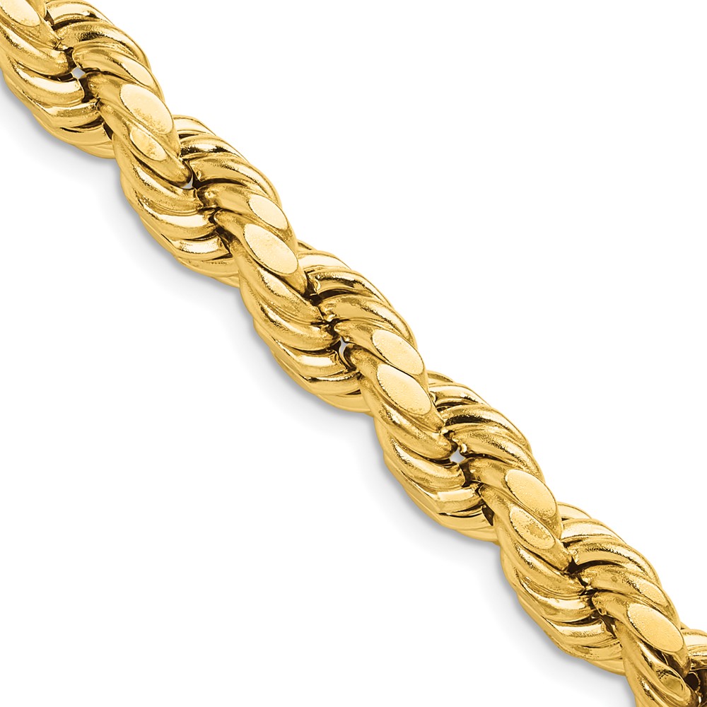 10k 8.0mm Semi-solid D/C Rope Chain - Image 1
