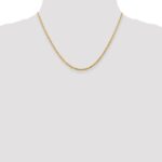 10k 2.25mm Extra-Light D/C Rope Chain - Image 4