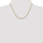 10k 2.50mm Extra-Light D/C Rope Chain - Image 4