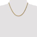 10k 3.9mm Flat Beveled Curb Chain - Image 4