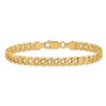 10k 6.25mm Flat Beveled Curb Chain - Image 3