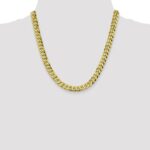 10k 8.25mm Flat Beveled Curb Chain - Image 4