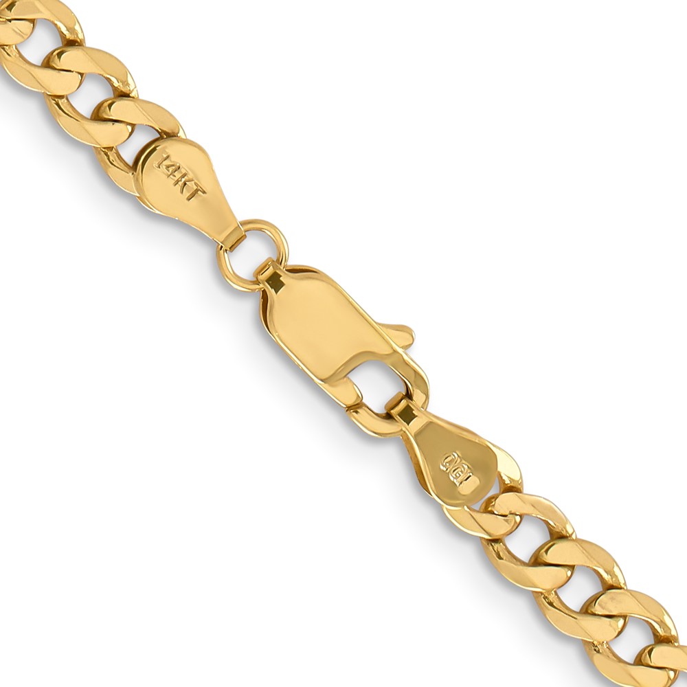 10K 4.75mm Flat Figaro Chain - Image 3