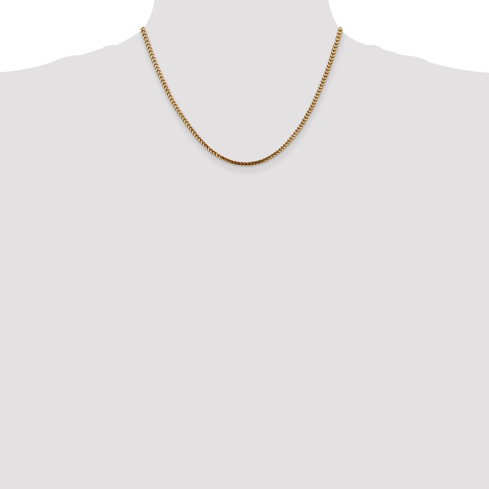 10k 2.5mm Franco Chain - Image 4