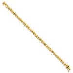 10k Faceted San Marco Bracelet - Image 2