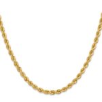 10k 4mm Regular Rope Chain - Image 2