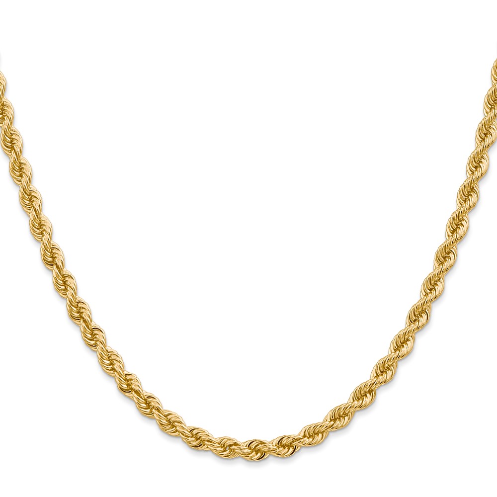 10k 4mm Regular Rope Chain - Image 2
