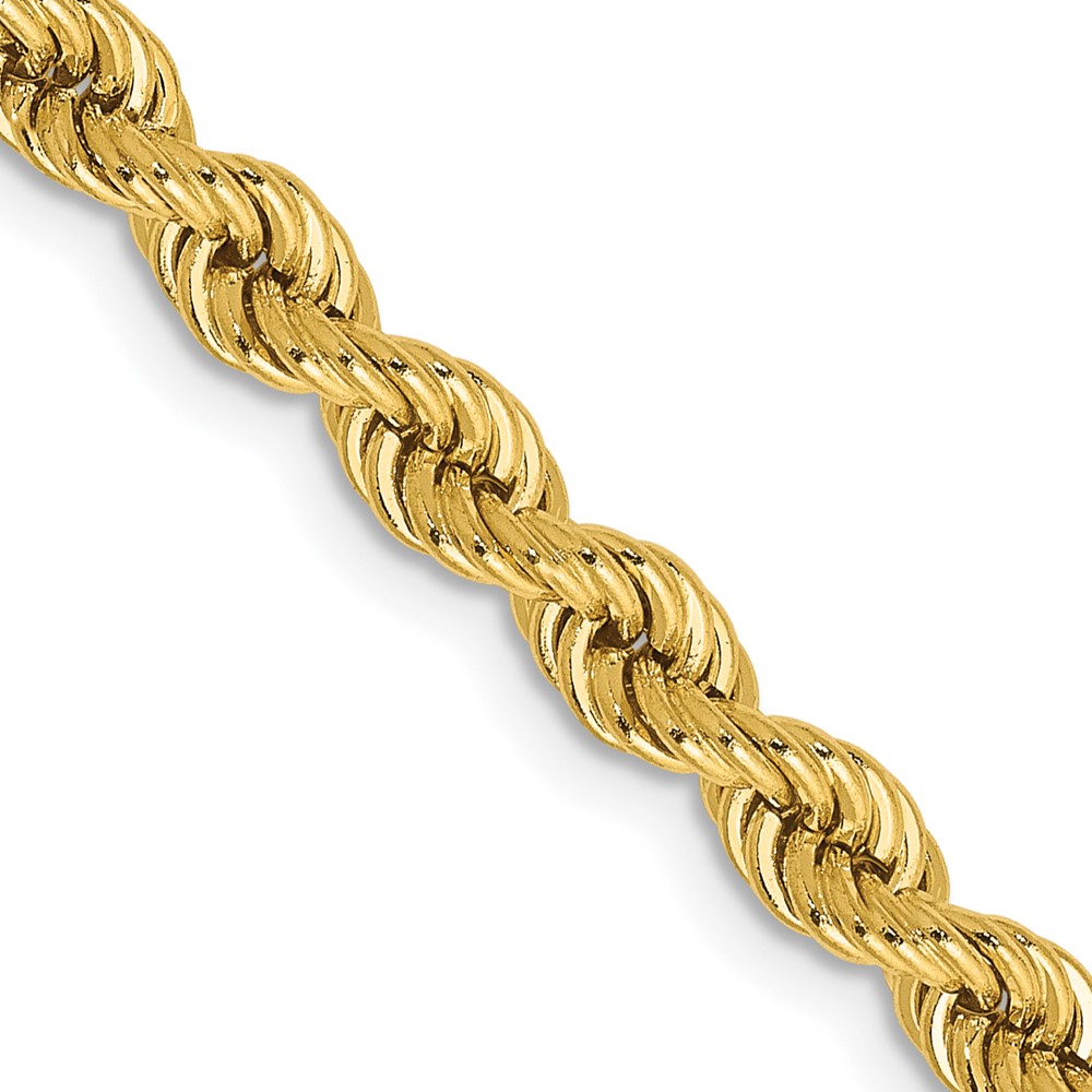 10k 4mm Regular Rope Chain - Image 1
