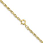10k 1.55mm Carded Cable Rope Chain - Image 3