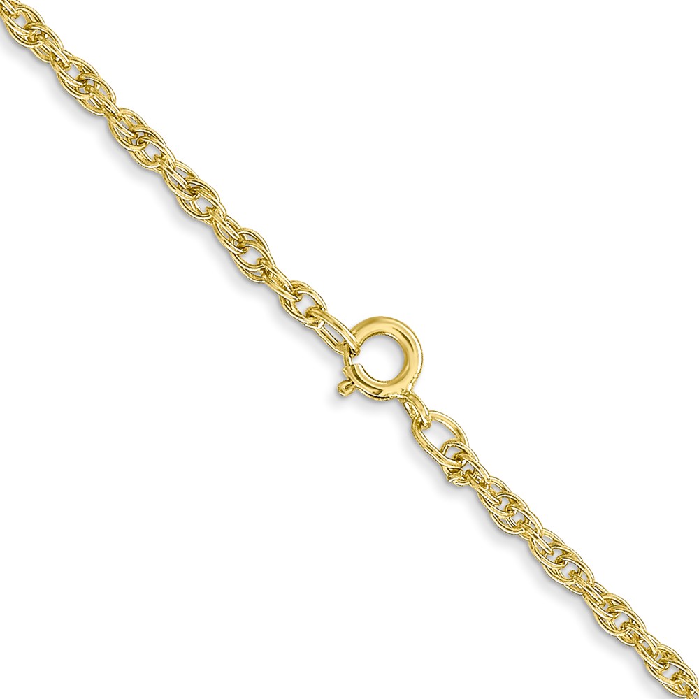10k 1.55mm Carded Cable Rope Chain - Image 3