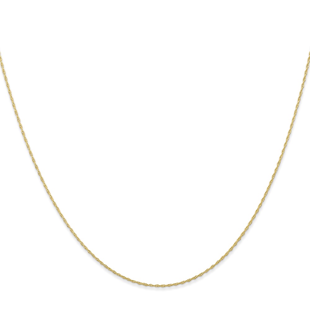 10k .5mm Carded Cable Rope Chain - Image 2