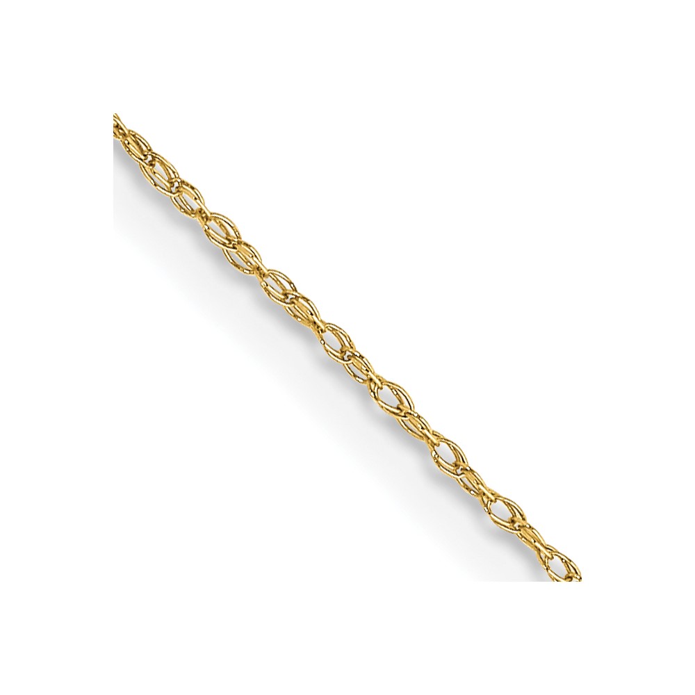 10k .5mm Carded Cable Rope Chain - Image 1