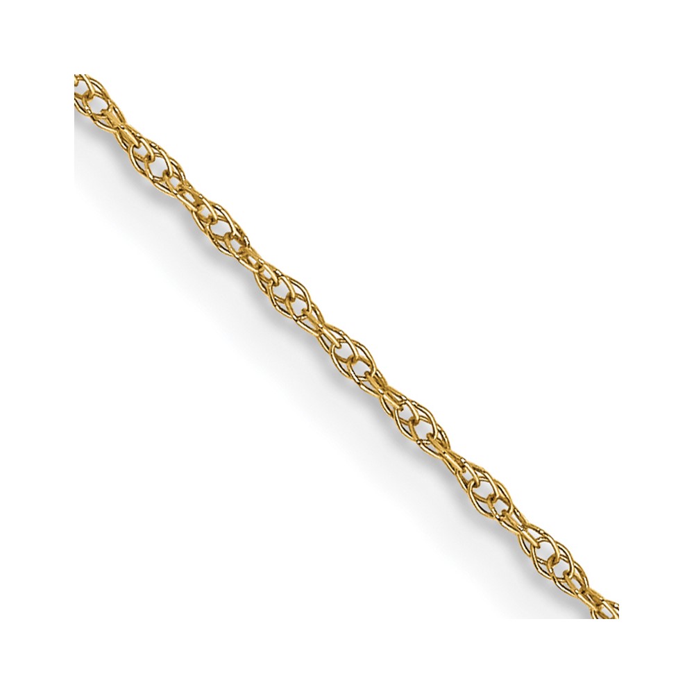 10k .6 mm Carded Cable Rope Chain - Image 1
