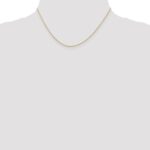 10k .7mm Carded Cable Rope Chain - Image 4