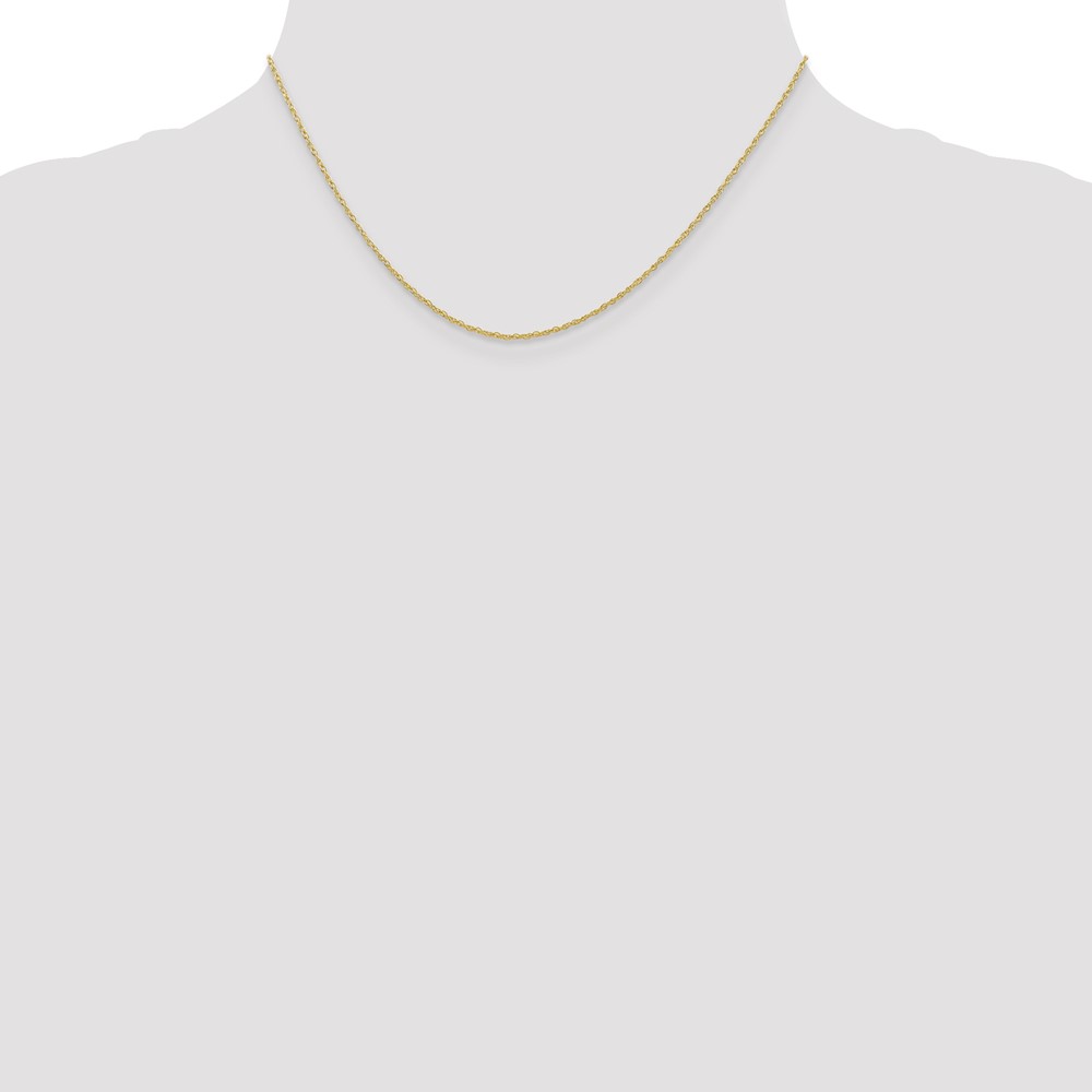 10k .7mm Carded Cable Rope Chain - Image 4