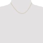 10k .5mm Carded Curb Chain - Image 4