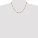10k 2mm Singapore Chain - Image 4