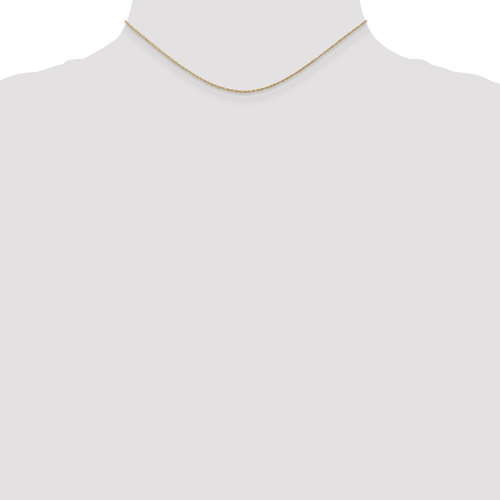 10k .8mm Lite-Baby Rope Chain - Image 4