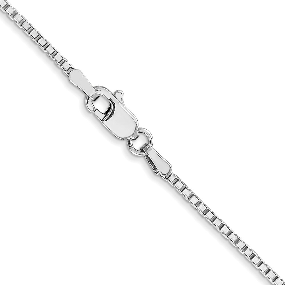 10k WG 1.25mm Box Chain - Image 3