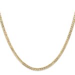 10K 3mm Open Concave Curb Chain 10K - Image 2