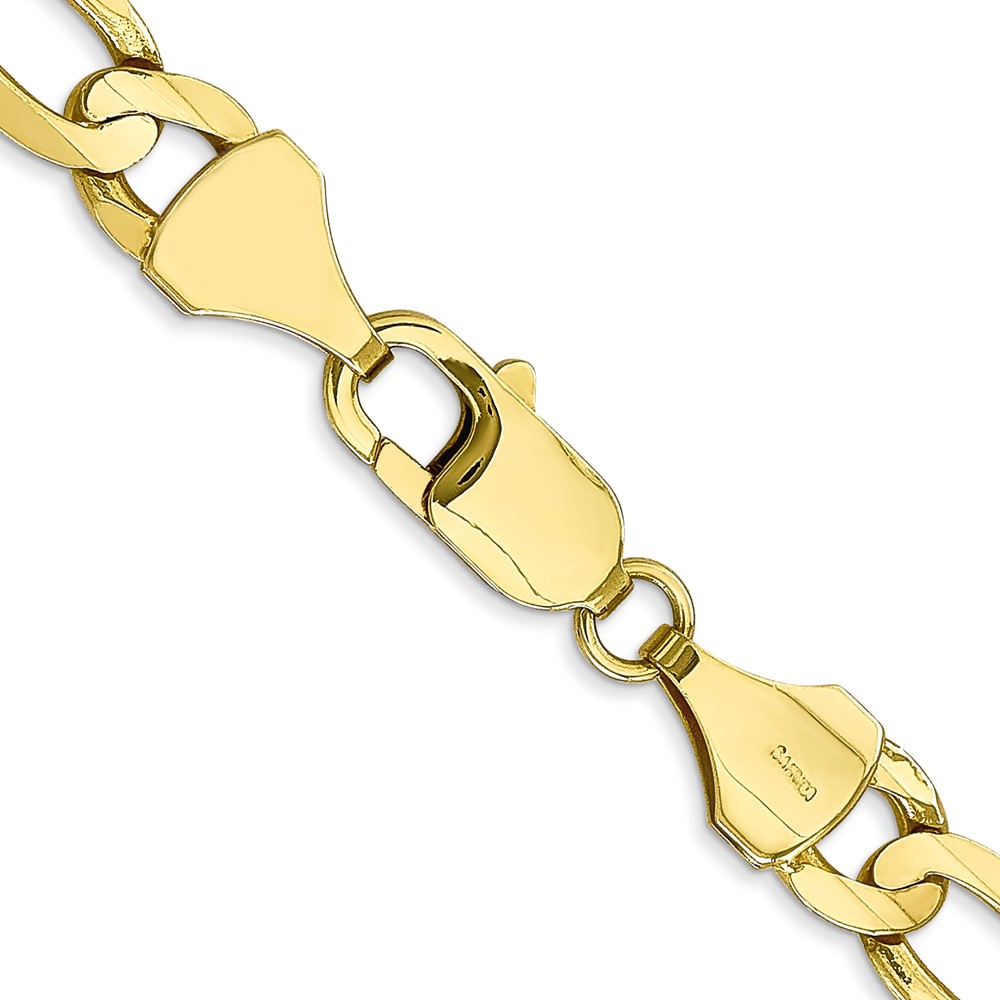 10k 7.5mm Concave Open Figaro Chain - Image 3