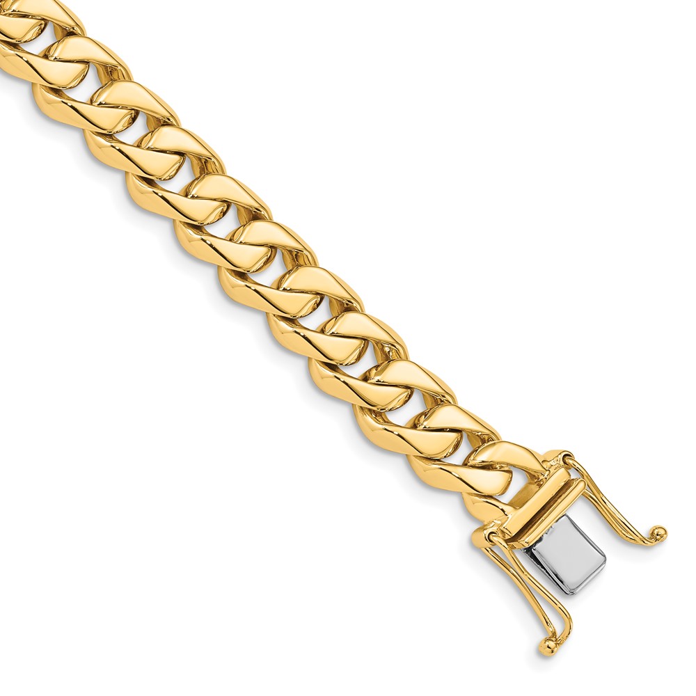 10k 8.5mm Hand-polished Traditional Link Chain - Image 1