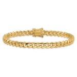 10k 5.7mm Hand-polished Miami Cuban Chain - Image 4