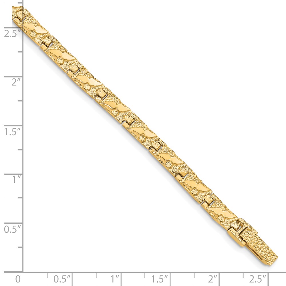 10k 5.5mm NUGGET Bracelet - Image 3