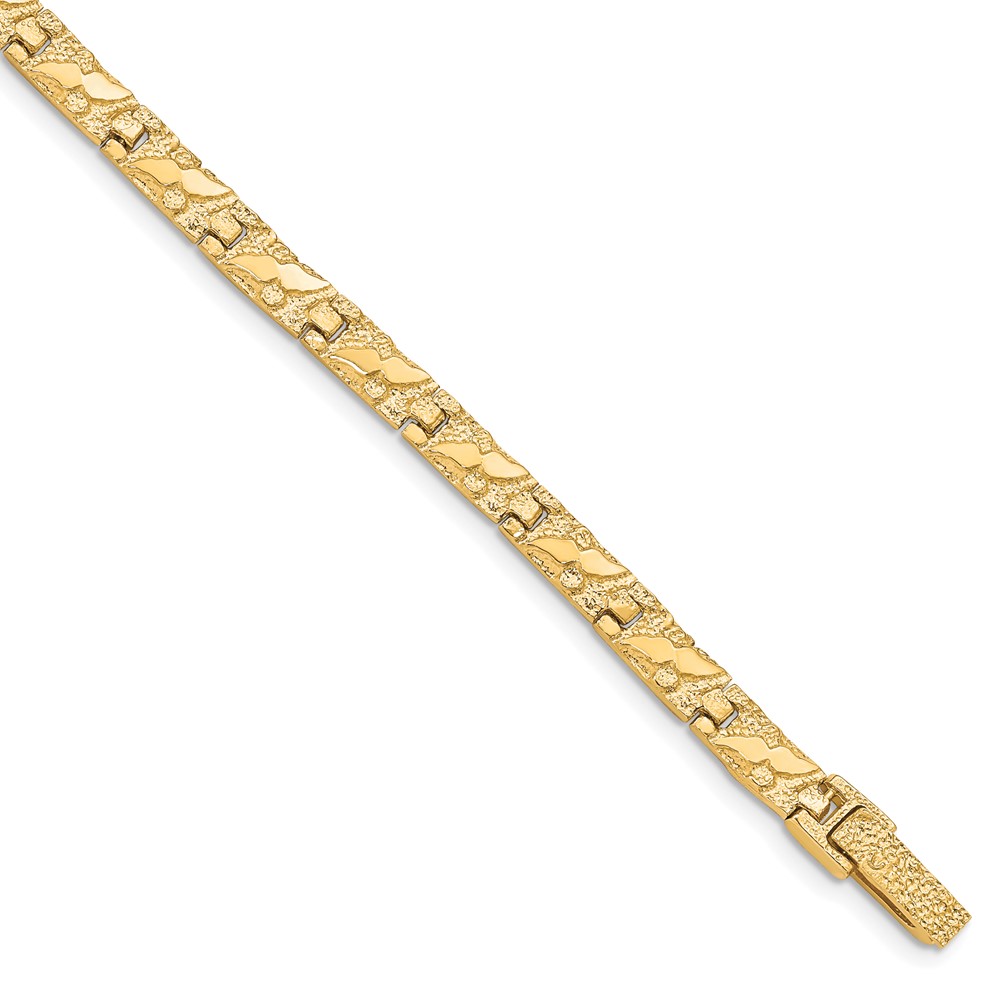 10k 5.5mm NUGGET Bracelet - Image 1