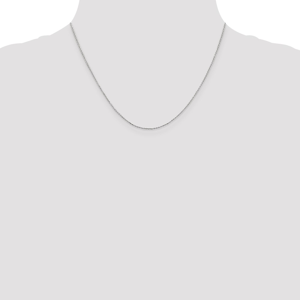 10k WG .8mm D/C Cable with Lobster Clasp Chain - Image 4