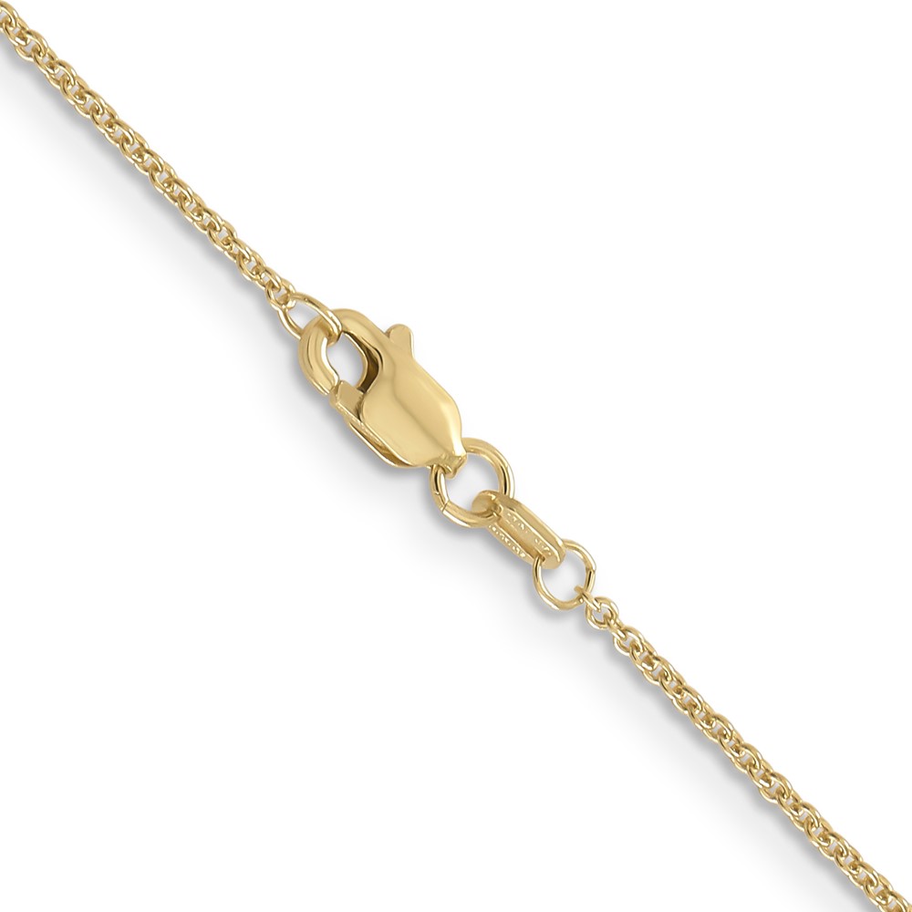 10K 1.2mm Cable Chain - Image 3