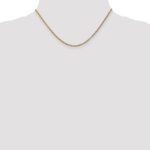 10k 2.4mm Round Open Link Cable Chain - Image 4