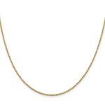 10k 1.4mm Forzantine Cable Chain - Image 2