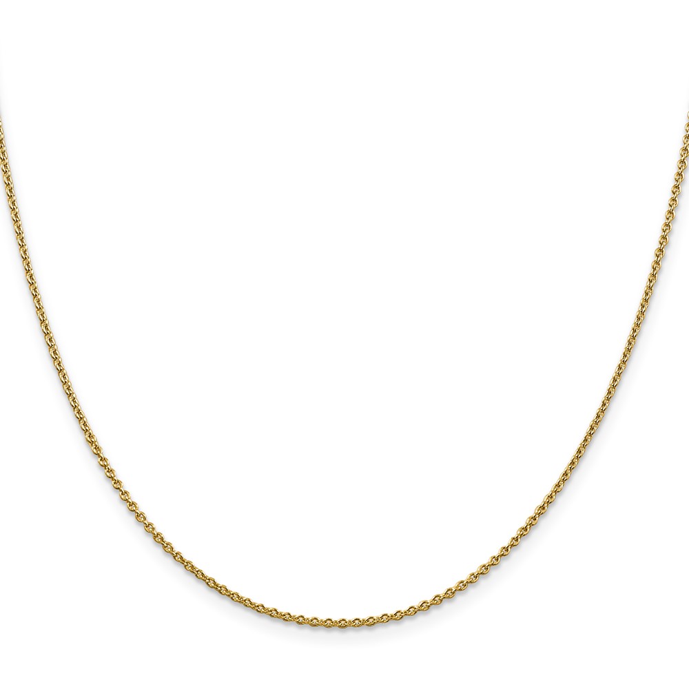 10k 1.4mm Forzantine Cable Chain - Image 2